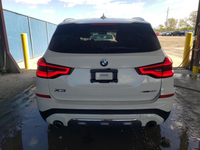 5UXTR7C56KLR44050 - 2019 BMW X3 SDRIVE30I WHITE photo 6