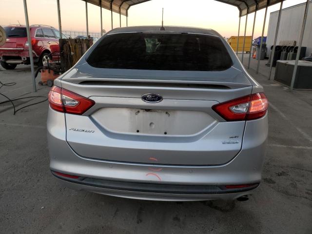 3FA6P0HR1DR134133 - 2013 FORD FUSION SE SILVER photo 6