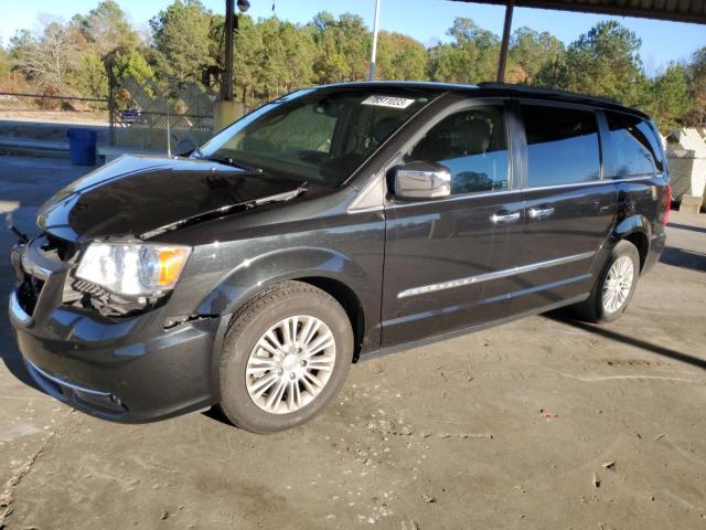 2C4RC1CG6FR697220 - 2015 CHRYSLER TOWN & COU TOURING L BLACK photo 1