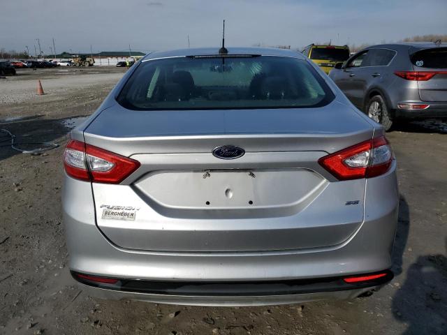 3FA6P0H72ER130477 - 2014 FORD FUSION SE SILVER photo 6