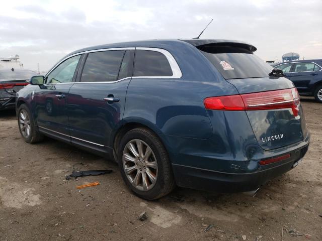 2LMHJ5AT3GBL03076 - 2016 LINCOLN MKT BLUE photo 2