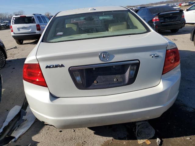 19UUA66266A016699 - 2006 ACURA 3.2TL WHITE photo 6