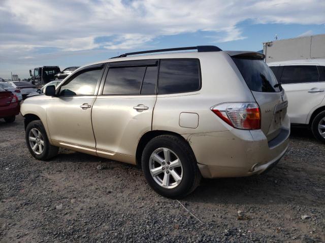 JTEDS41A282058830 - 2008 TOYOTA HIGHLANDER GOLD photo 2