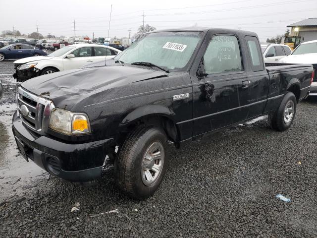 1FTYR44U48PB09688 - 2008 FORD RANGER SUPER CAB BLACK photo 1