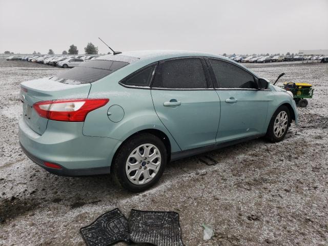 1FAHP3F28CL174769 - 2012 FORD FOCUS SE TURQUOISE photo 3