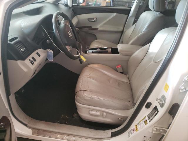 4T3BK3BB3AU040363 - 2010 TOYOTA VENZA WHITE photo 7