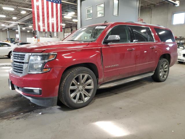 1GNSKKKC2FR249269 - 2015 CHEVROLET SUBURBAN K1500 LTZ RED photo 1