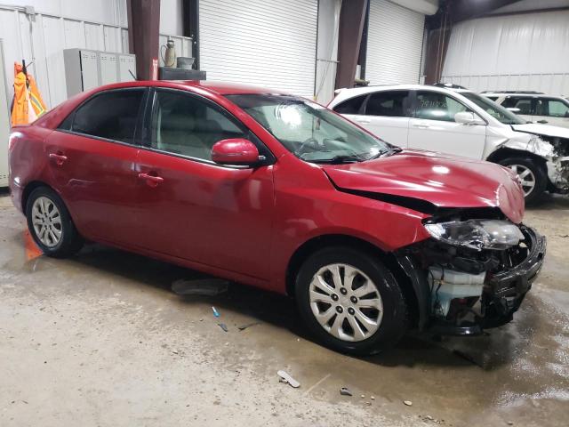 KNAFU4A23D5736894 - 2013 KIA FORTE EX RED photo 4