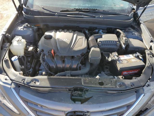 5NPEB4AC8EH925734 - 2014 HYUNDAI SONATA GLS GRAY photo 11