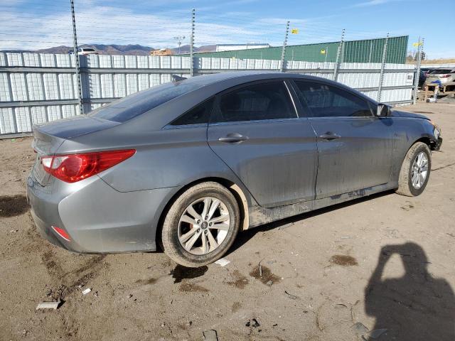 5NPEB4AC8EH925734 - 2014 HYUNDAI SONATA GLS GRAY photo 3