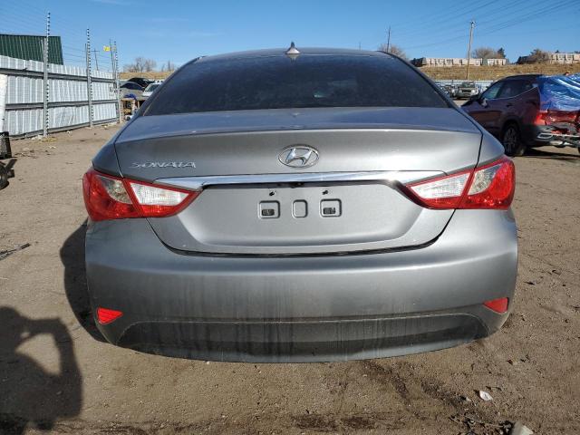 5NPEB4AC8EH925734 - 2014 HYUNDAI SONATA GLS GRAY photo 6