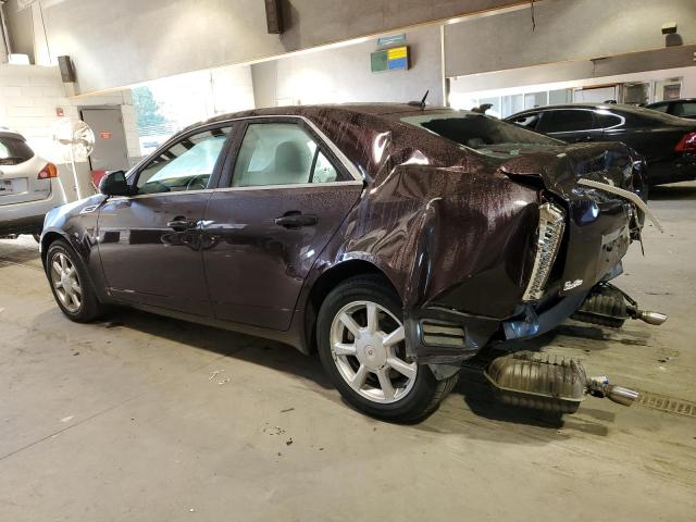 1G6DF577480181702 - 2008 CADILLAC CTS PURPLE photo 2