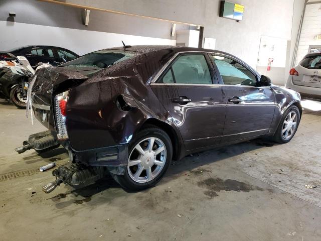 1G6DF577480181702 - 2008 CADILLAC CTS PURPLE photo 3