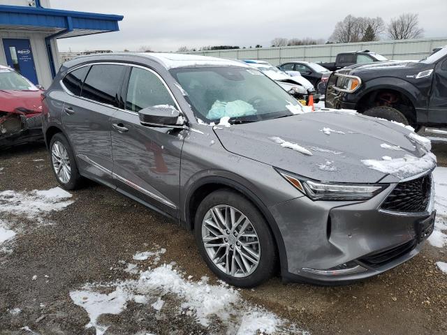 5J8YE1H88NL024882 - 2022 ACURA MDX ADVANCE GRAY photo 4