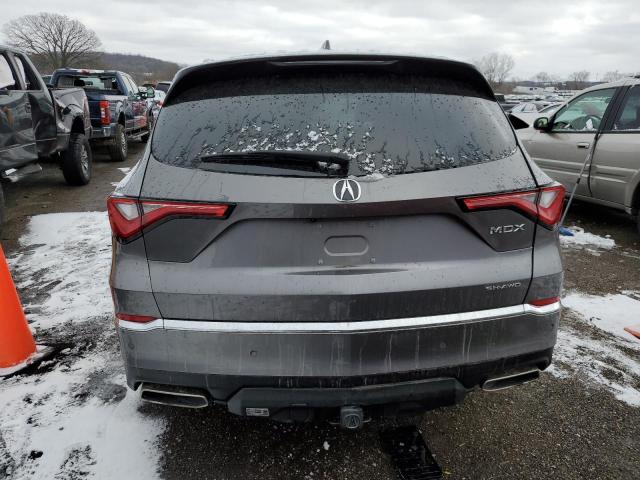 5J8YE1H88NL024882 - 2022 ACURA MDX ADVANCE GRAY photo 6