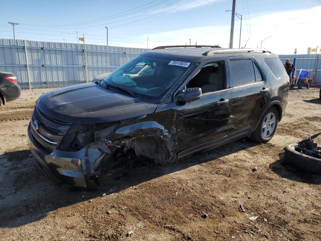 1FM5K7B87DGC34172 - 2013 FORD EXPLORER BLACK photo 1