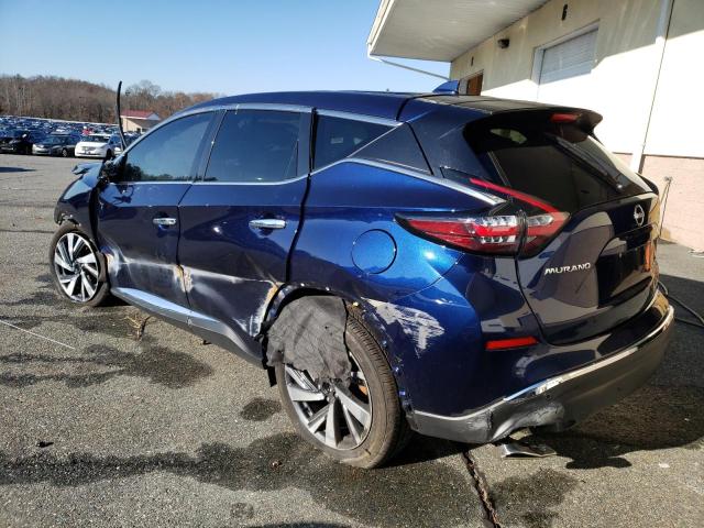 5N1AZ2CS8PC128865 - 2023 NISSAN MURANO SL BLUE photo 2