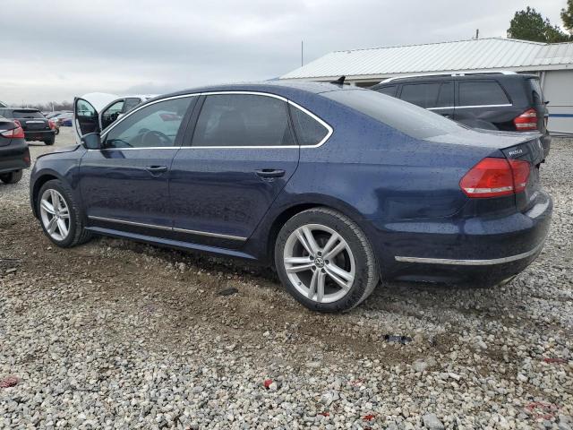 1VWCV7A3XFC012984 - 2015 VOLKSWAGEN PASSAT SEL BLUE photo 2