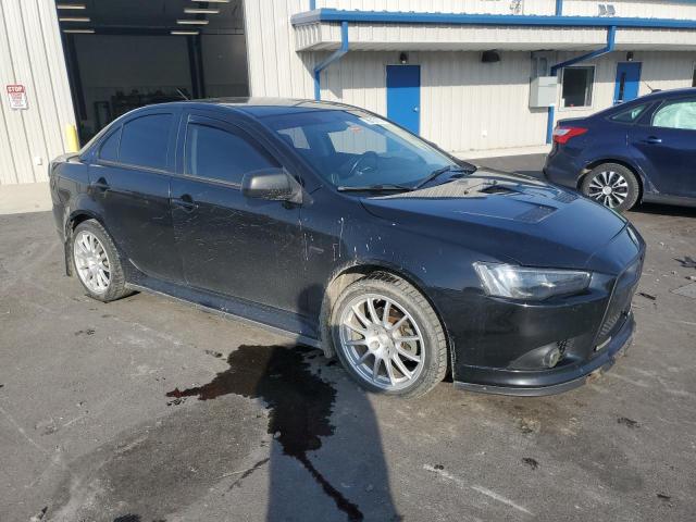 JA32V6FV9BU004333 - 2011 MITSUBISHI LANCER RALLIART BLACK photo 4