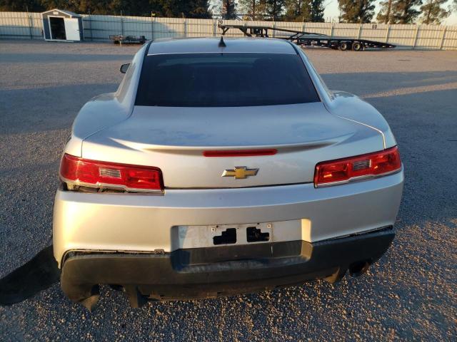 2G1FB1E34E9129880 - 2014 CHEVROLET CAMARO LT SILVER photo 6