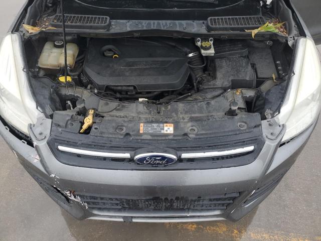 1FMCU0GX8EUD58141 - 2014 FORD ESCAPE SE GRAY photo 11