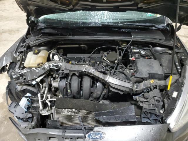 1FADP3F28FL277502 - 2015 FORD FOCUS SE GRAY photo 11