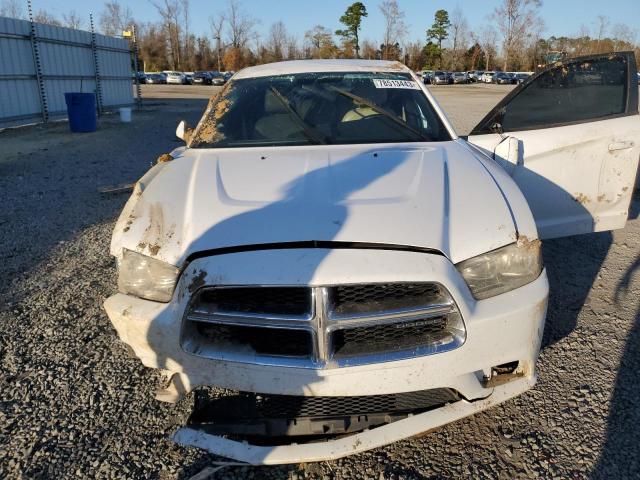 2B3CL3CG4BH576172 - 2011 DODGE CHARGER WHITE photo 5