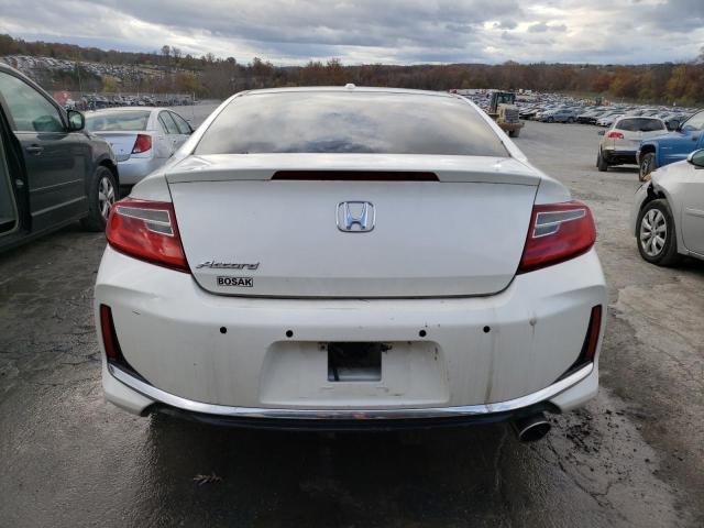 1HGCT1B80GA003242 - 2016 HONDA ACCORD EXL WHITE photo 6