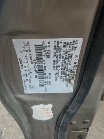 1FAFP56U36A157558 - 2006 FORD TAURUS SEL TAN photo 12