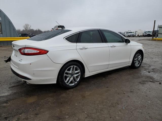 3FA6P0HD3ER296562 - 2014 FORD FUSION SE WHITE photo 3