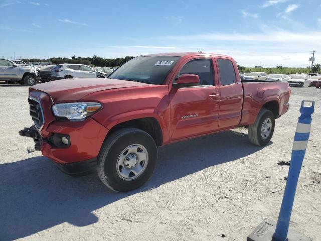 3TYRX5GN4NT065153 - 2022 TOYOTA TACOMA ACCESS CAB RED photo 1