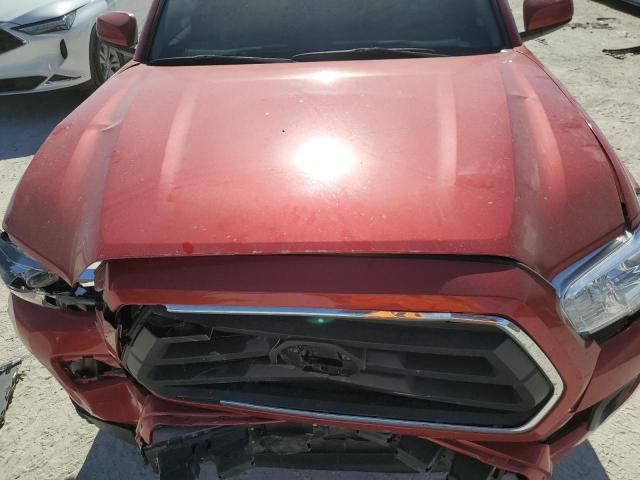 3TYRX5GN4NT065153 - 2022 TOYOTA TACOMA ACCESS CAB RED photo 11