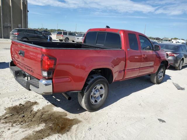 3TYRX5GN4NT065153 - 2022 TOYOTA TACOMA ACCESS CAB RED photo 3