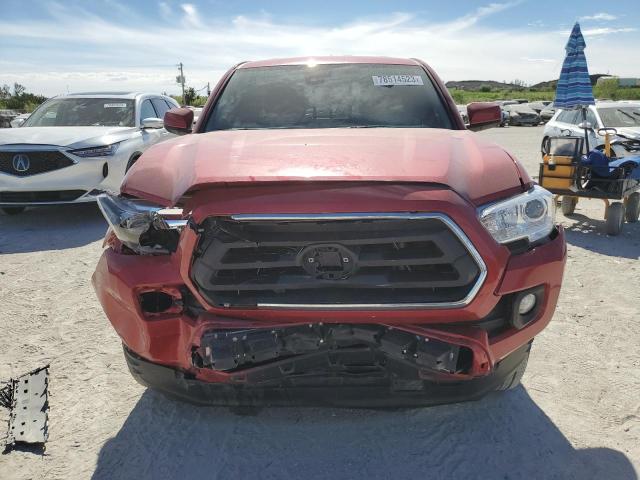 3TYRX5GN4NT065153 - 2022 TOYOTA TACOMA ACCESS CAB RED photo 5