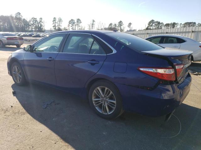 4T1BF1FK0GU506710 - 2016 TOYOTA CAMRY LE BLUE photo 2