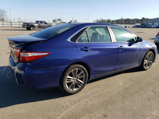 4T1BF1FK0GU506710 - 2016 TOYOTA CAMRY LE BLUE photo 3