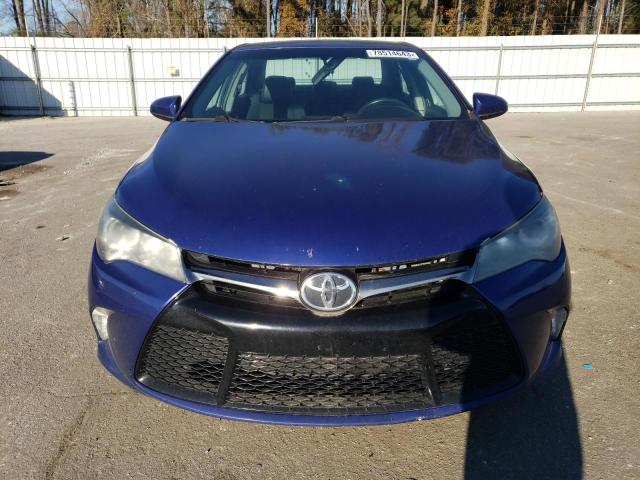 4T1BF1FK0GU506710 - 2016 TOYOTA CAMRY LE BLUE photo 5