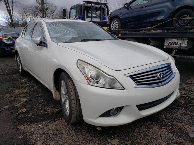 JN1CV6AR7DM359006 - 2013 INFINITI G37 WHITE photo 4