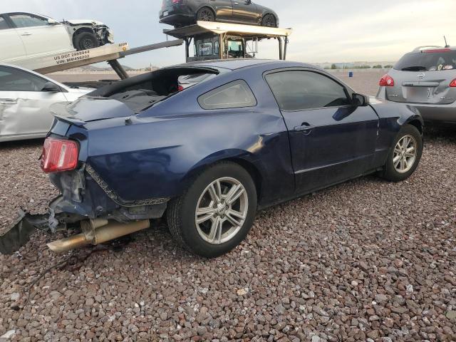 1ZVBP8AN2A5115360 - 2010 FORD MUSTANG BLUE photo 3