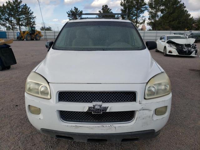 1GBDV13W18D201777 - 2008 CHEVROLET UPLANDER INCOMPLETE WHITE photo 5