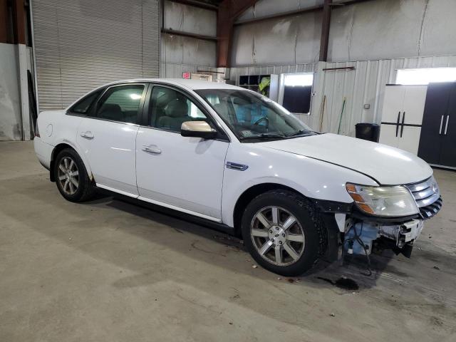 1FAHP24W18G175892 - 2008 FORD TAURUS SEL WHITE photo 4