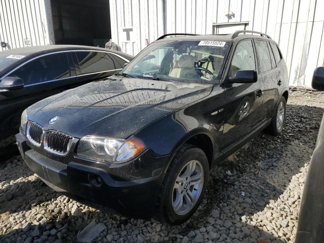 WBXPA93435WD08501 - 2005 BMW X3 3.0I BLACK photo 1