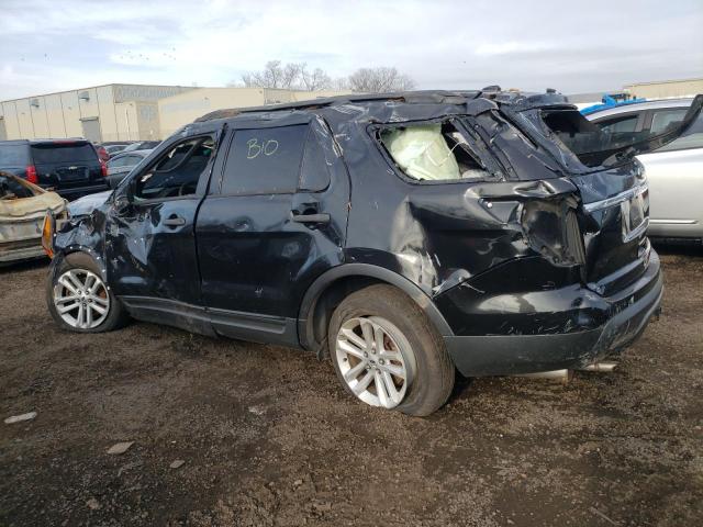 1FM5K8B82FGC32399 - 2015 FORD EXPLORER BLACK photo 2