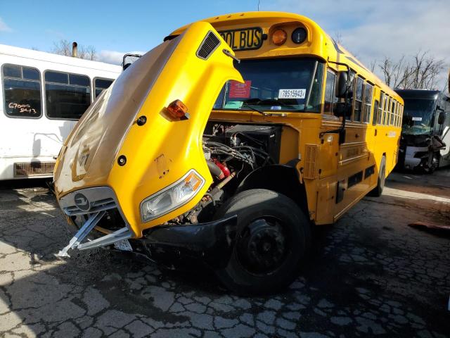 1BAKFCSA4KF348067 - 2019 BLUE BIRD SCHOOL BUS YELLOW photo 2