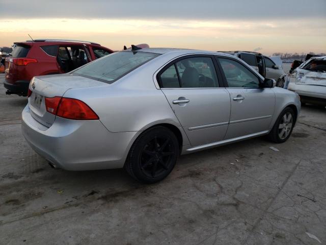 KNAGE224995356391 - 2009 KIA OPTIMA LX SILVER photo 3