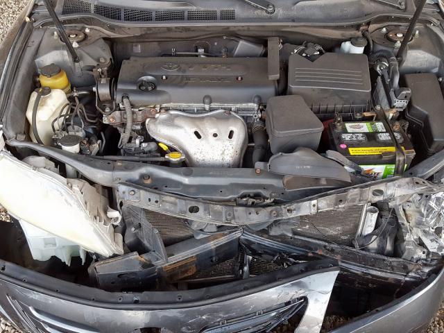 4T1BE46K57U035867 - 2007 TOYOTA CAMRY CE GRAY photo 7