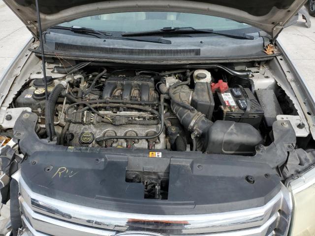 1FMDK02W88GA37583 - 2008 FORD TAURUS X SEL SILVER photo 11