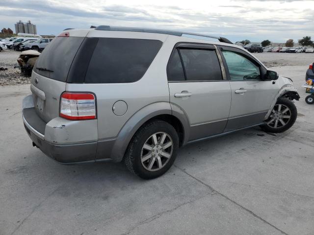 1FMDK02W88GA37583 - 2008 FORD TAURUS X SEL SILVER photo 3