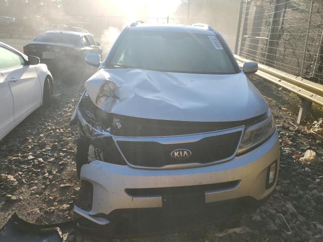 5XYKT4A60EG491486 - 2014 KIA SORENTO LX SILVER photo 5