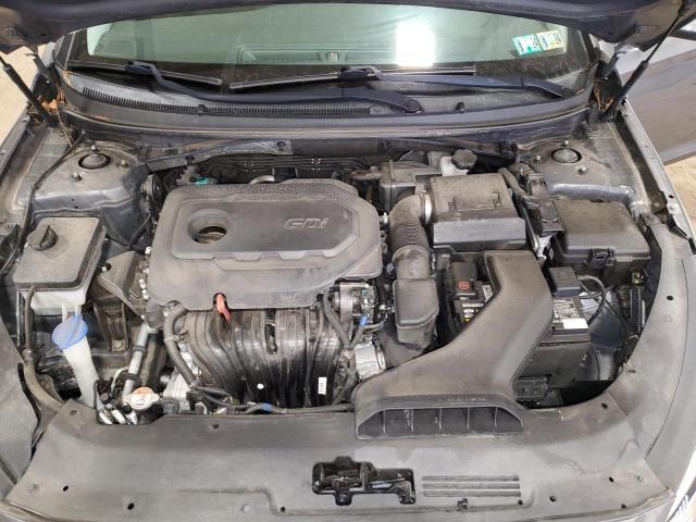 5NPE24AF2KH787517 - 2019 HYUNDAI SONATA SE GRAY photo 11